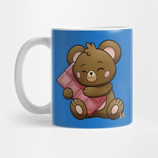 sweet strawberry chocolate teddy Mug